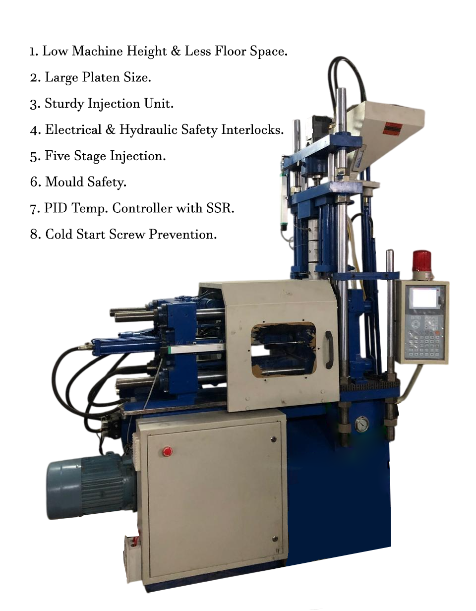 Vertical Screw Toggle Moulding Machine